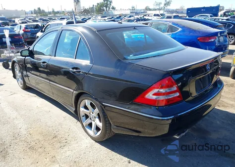 2007 Mercedes-Benz C 230 Sport from USA, damaged, VIN WDBRF52H77F872428